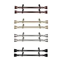 Rod Desyne (Set Of 2) Ayla 1 Adjustable Side Curtain