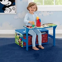 Disney Mickey Mouse Kids Wooden Storage Bench