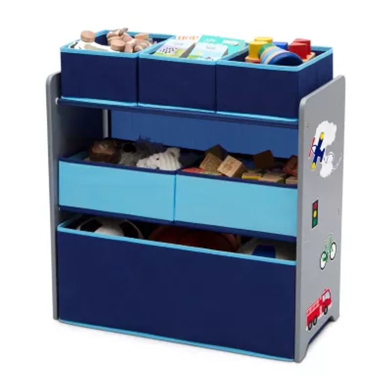 6-Cubby Toy Organizer