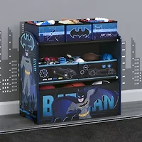 DC Comics Batman 6-Cubby Toy Organizer