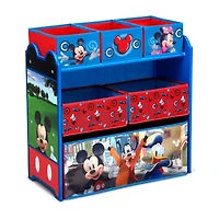 Disney Mickey Mouse 6-Cubby Toy Organizer