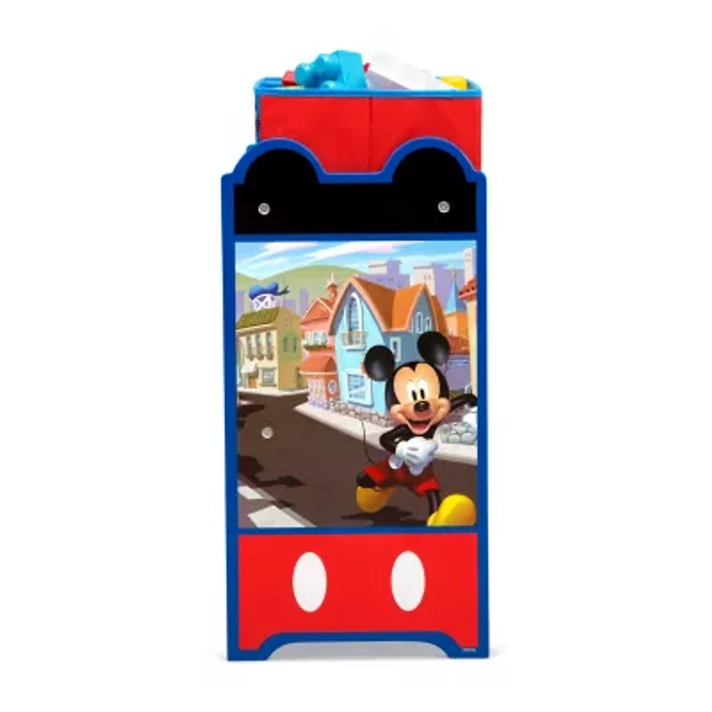 Disney Mickey Mouse 6-Cubby Toy Organizer
