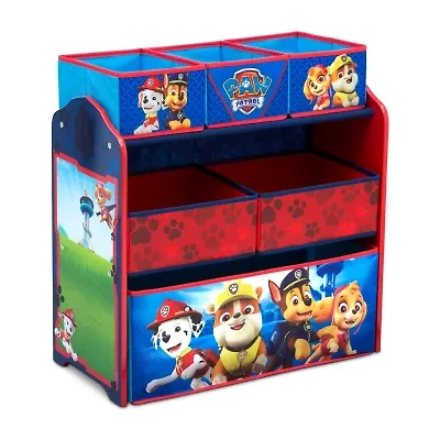 PAW Patrol Kids 6-Cubby Toy Organizer
