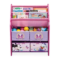 Disney Minnie Mouse 4-Cubby Toy Organizer
