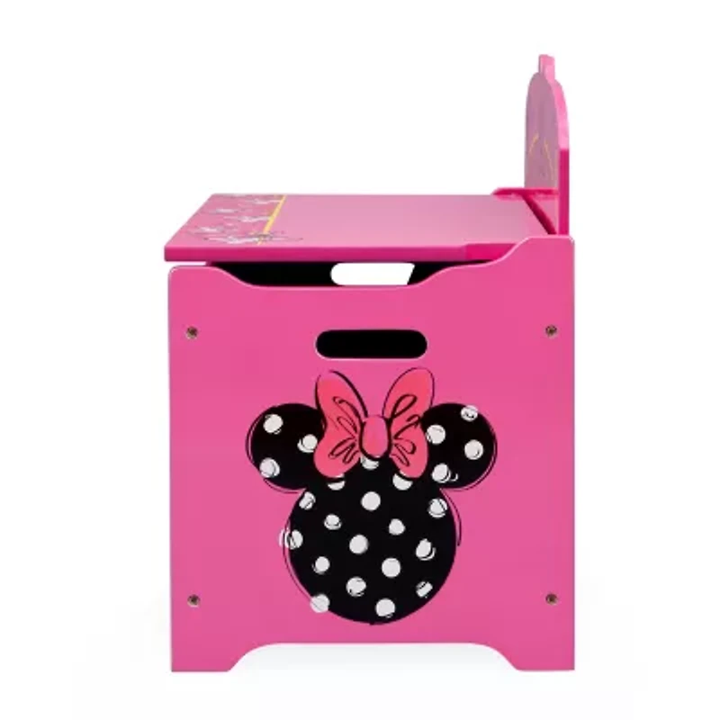 Disney Minnie Mouse Wooden Toy Box