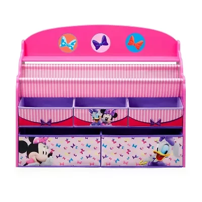 Disney Minnie Mouse 5-Cubby Toy Organizer