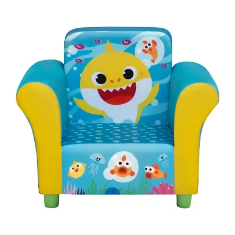 Baby Shark Upholstered Kids Chair