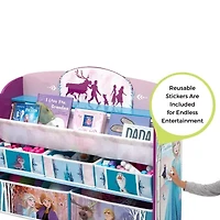 Disney Frozen II Deluxe Toy and Book Organizer