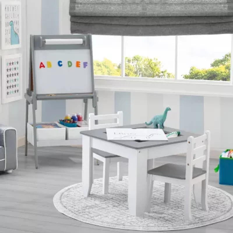 Chelsea Table and Chair Set Gray