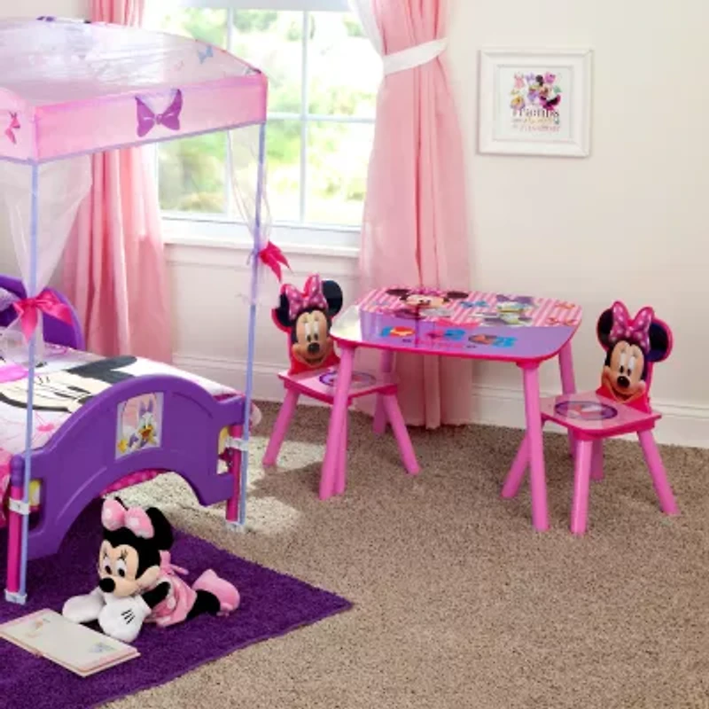 Disney Minnie Mouse Kids Table and Chair Set