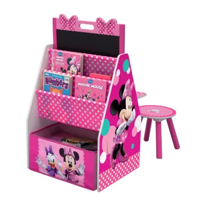 Delta Children Minnie Mouse Deluxe Kids Art Table Minnie Mouse 2-pc. Easel