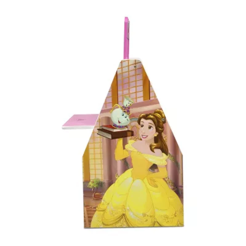 Delta Children Princess Activity Center - Easel Desk With Stool & Toy Organizer Rapunzel 2-pc. Easel