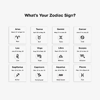 Diamond Addiction Lab-Grown (G-H / SI2-I1) Zodiac Stud Earrings Sterling Silver