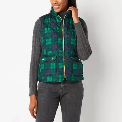 St. John's Bay Womens Heavyweight Quilted Vest