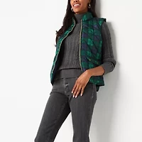 St. John's Bay Womens Heavyweight Quilted Vest