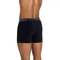 Jockey Everyday Casual Lightweight Cotton Blend Mens Boxer Briefs 2544