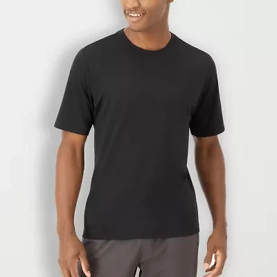 Hanes Moves Mens Crew Neck Short Sleeve Active T-Shirt