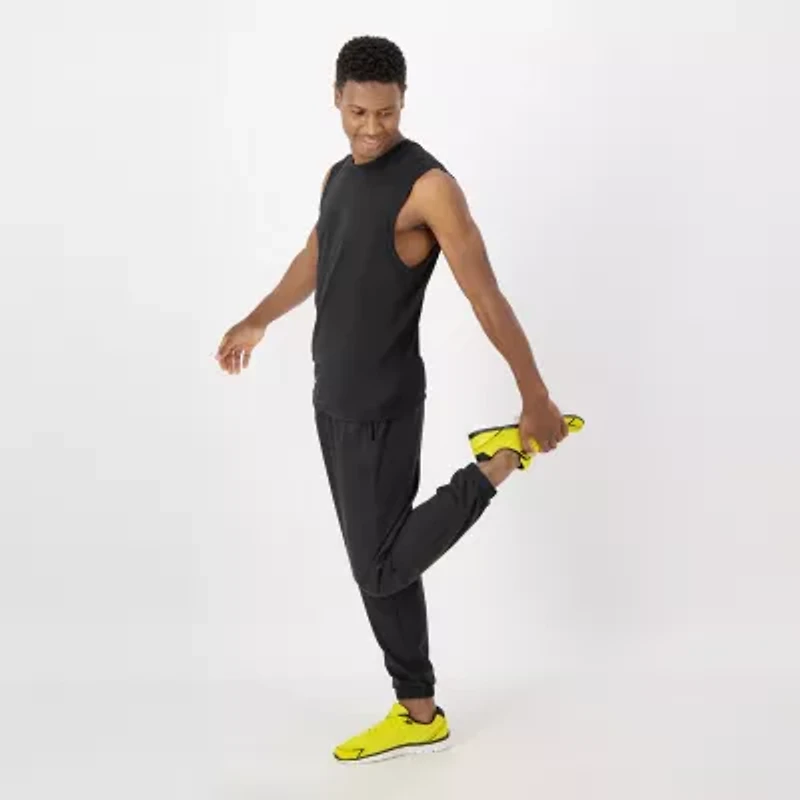 Hanes Moves Mens Moisture Wicking Regular Fit Active Jogger Pant