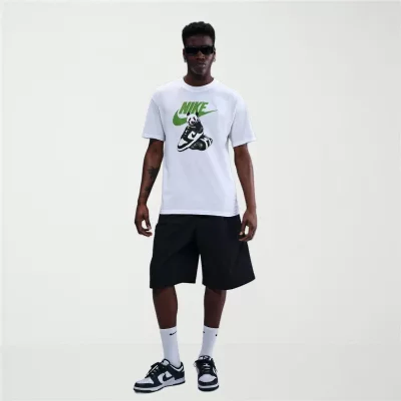 Nike Mens Crew Neck Short Sleeve Regular Fit Big and Tall Graphic T-Shirt