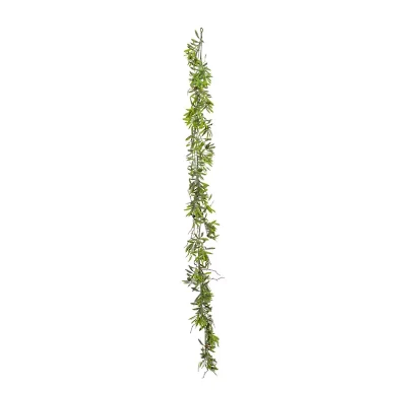 Vickerman 6' Green Olive Hill Garland X 59