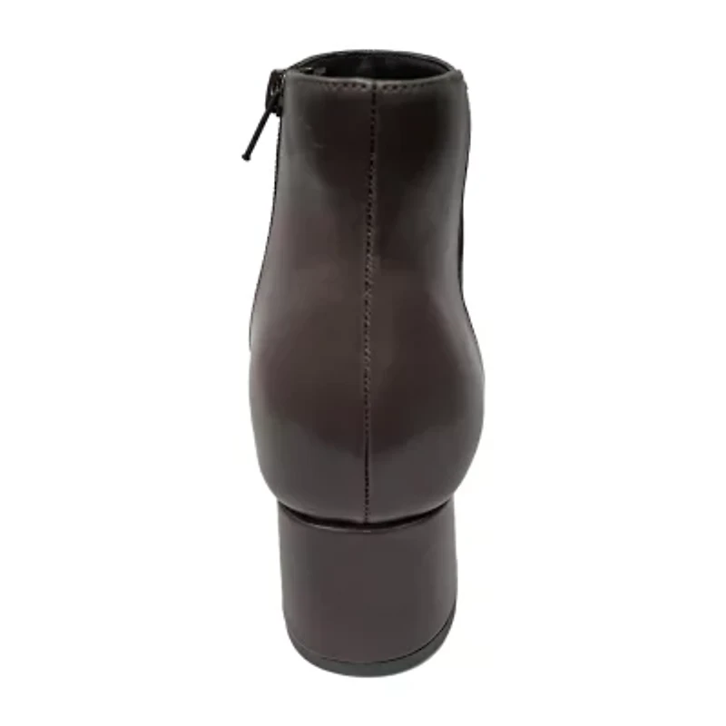 east 5th Womens Sherman Block Heel Booties