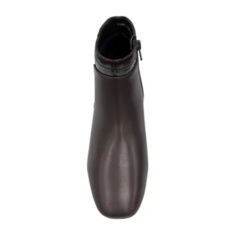 east 5th Womens Sherman Block Heel Booties