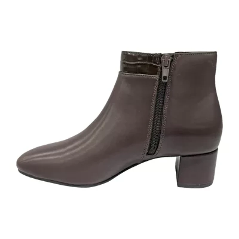 east 5th Womens Sherman Block Heel Booties