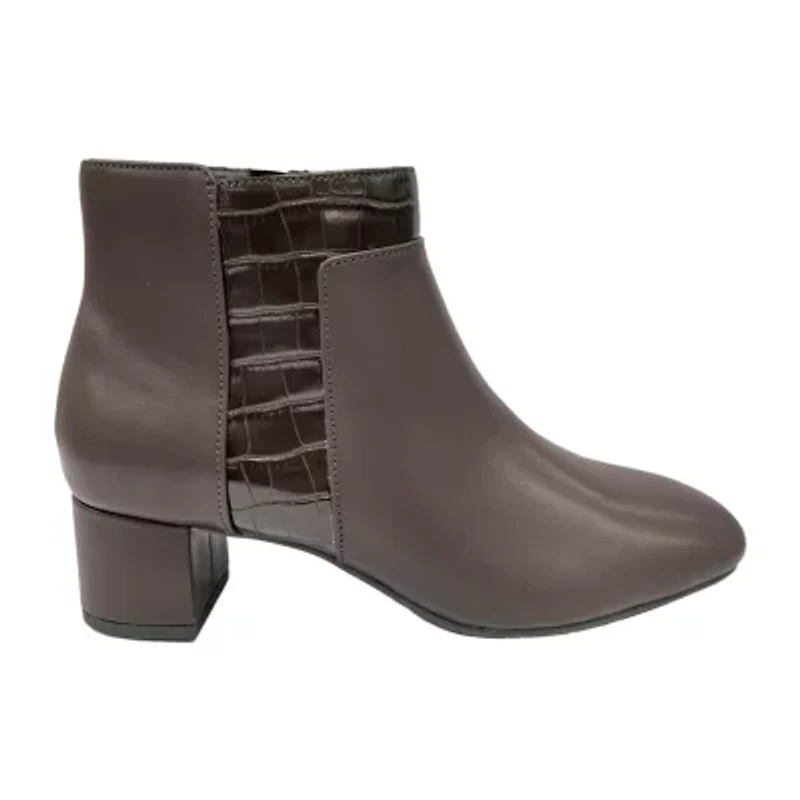 east 5th Womens Sherman Block Heel Booties