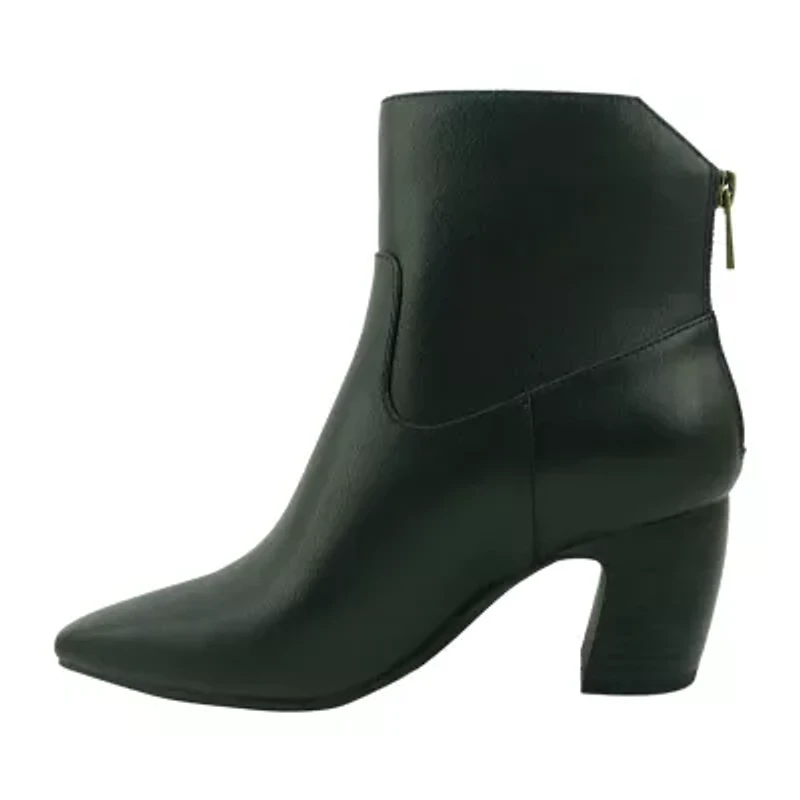 St. John's Bay Womens Marina Block Heel Booties