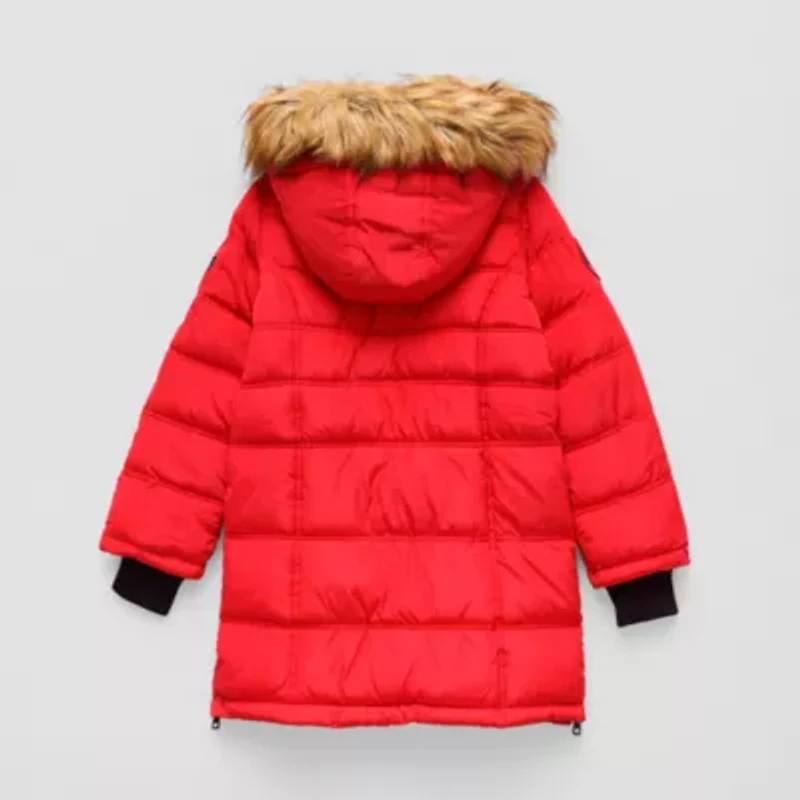 Canada Weather Gear Big Kid Girls Water Resistant Heavyweight Puffer Jacket