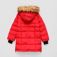 Canada Weather Gear Big Kid Girls Water Resistant Heavyweight Puffer Jacket