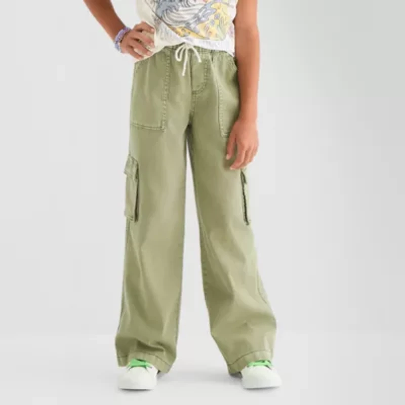 Roxy Big Kid Girls Wide Leg Cargo Pant