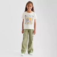 Roxy Big Kid Girls Crew Neck Short Sleeve Classic Fit Graphic T-Shirt