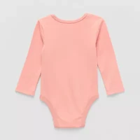 Baby Girls Marie Crew Neck Long Sleeve Bodysuit