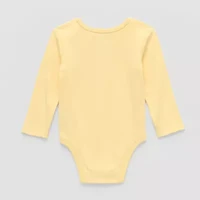 Disney Baby Girls Winnie The Pooh Crew Neck Long Sleeve Bodysuit