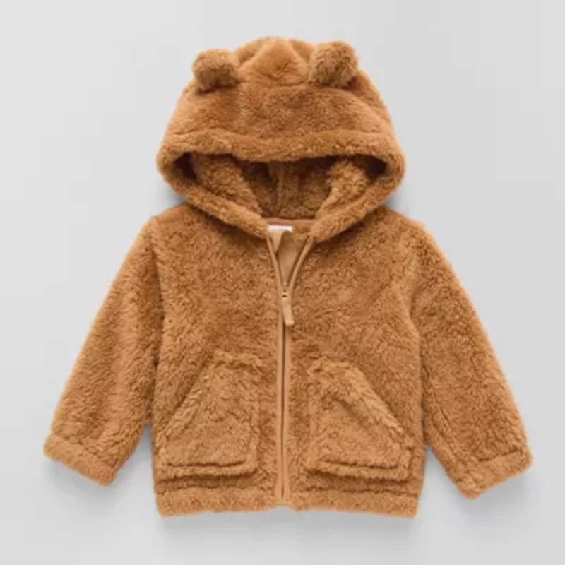 Okie Dokie Sherpa Baby Boys Midweight Jacket