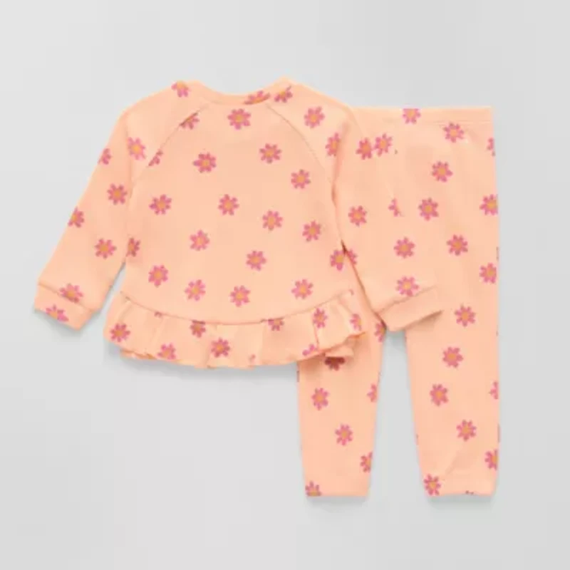 Okie Dokie Baby Girls 2-pc. Pant Set