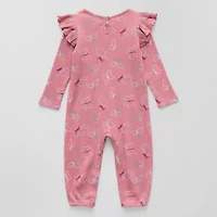 Okie Dokie Baby Girls Long Sleeve Jumpsuit