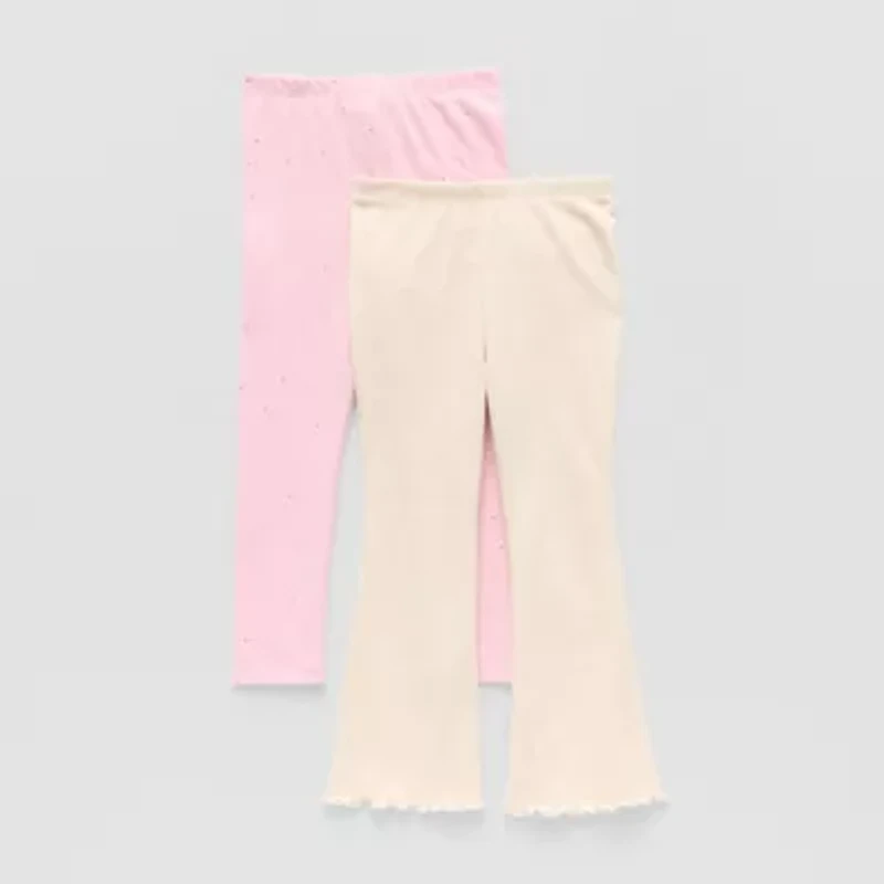 Okie Dokie Toddler & Little Girls 2-pc. Full Length Leggings