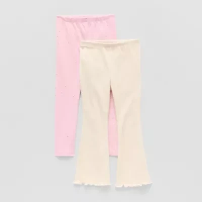 Okie Dokie Toddler & Little Girls 2-pc. Full Length Leggings