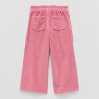 Okie Dokie Toddler & Little Girls Wide Leg Regular Fit Corduroy Pant