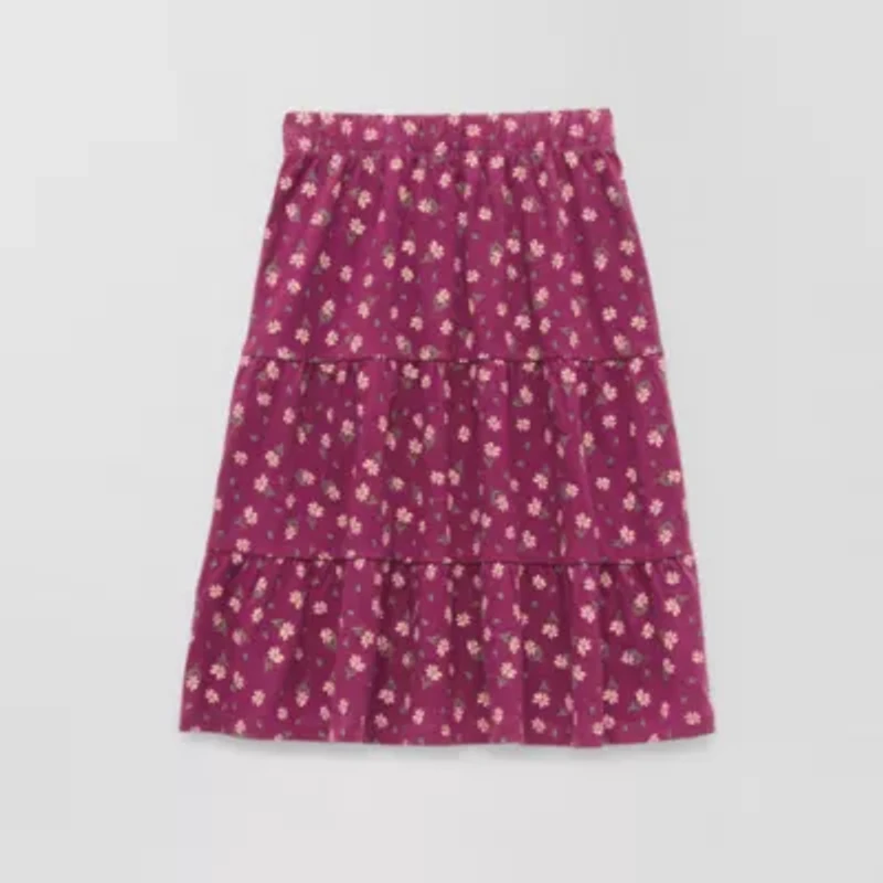 Okie Dokie Toddler & Little Girls Midi A-Line Skirt