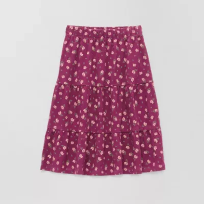 Okie Dokie Toddler & Little Girls Midi A-Line Skirt
