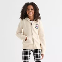 Thereabouts Little & Big Kid Girls Long Sleeve Fleece Zipper Hoodie