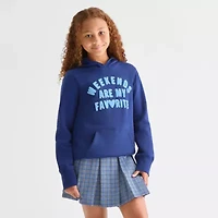 Thereabouts Little & Big Kid Girls Long Sleeve Fleece Hoodie