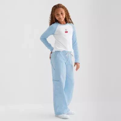 Thereabouts Little & Big Girls Wide Leg Cargo Pant