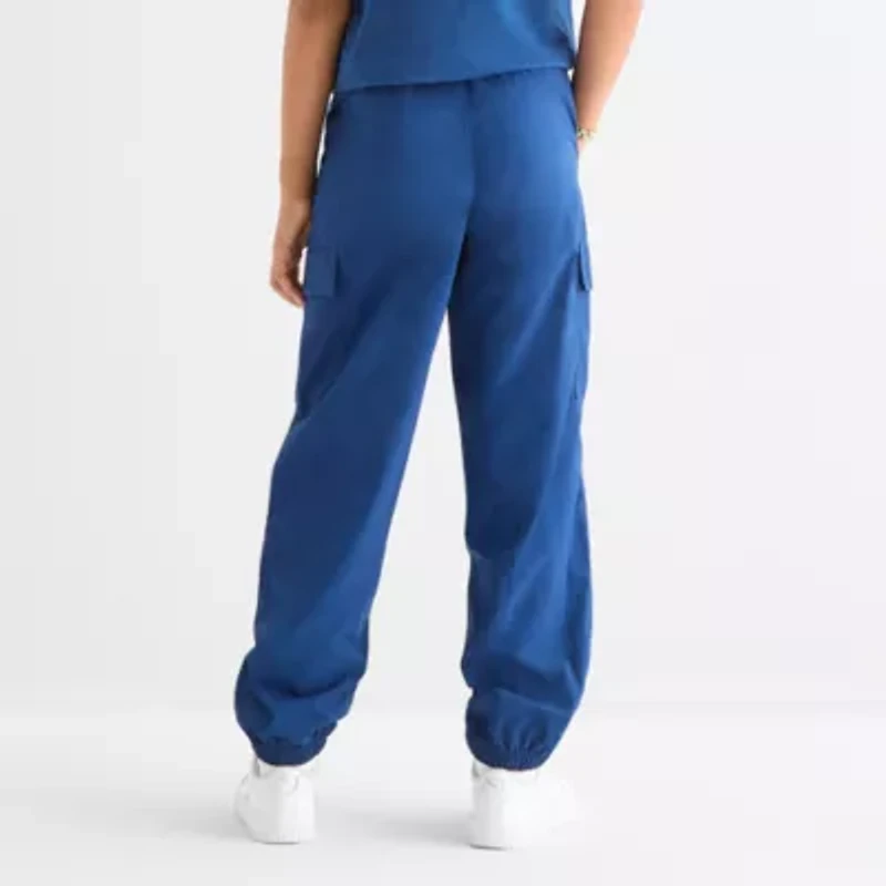 Xersion Little & Big Kid Girls High Rise Cinched Active Cargo Pant
