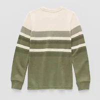 Thereabouts Little & Big Kid Boys Crew Neck Long Sleeve Regular Fit Thermal Top