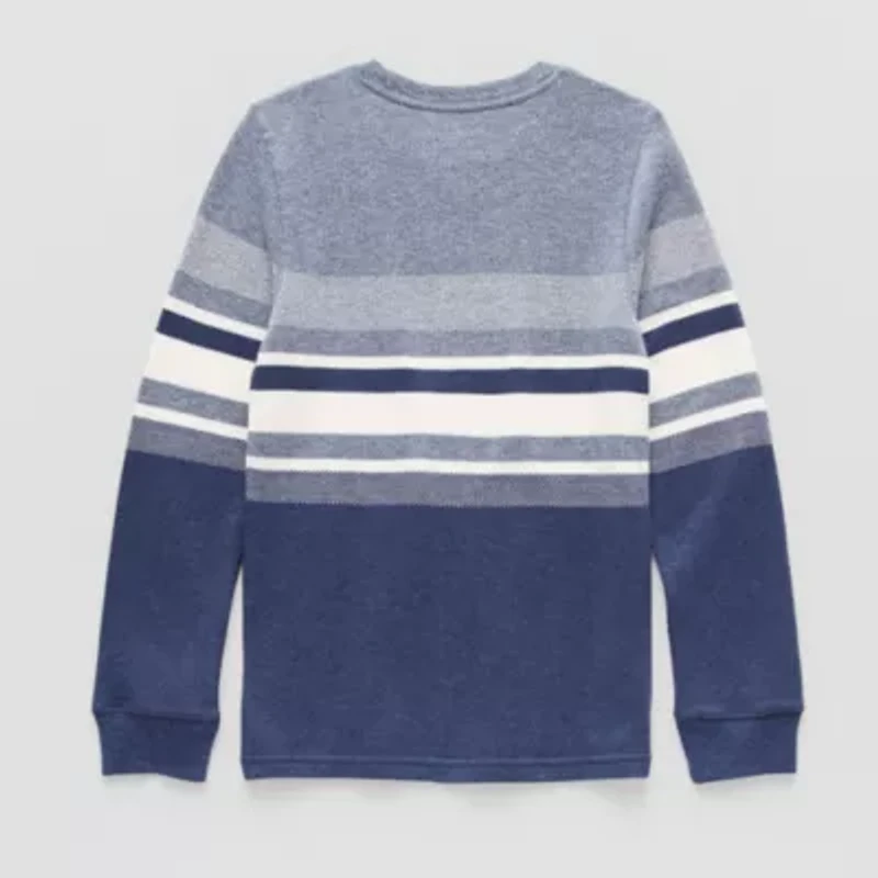 Thereabouts Little & Big Kid Boys Crew Neck Long Sleeve Regular Fit Thermal Top
