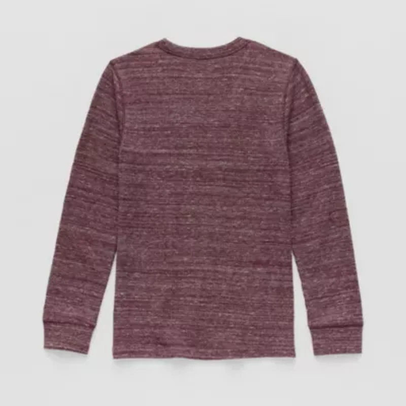 Thereabouts Little & Big Kid Boys Crew Neck Long Sleeve Regular Fit Thermal Top